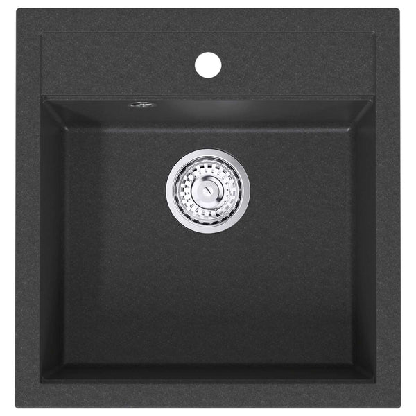 Yksialtainen tiskiallas Graniitti 49 x 51 x 30,5 cm Grafiitti