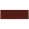 Porrasmatot 15 kpl 65 x 21 x 4 cm Burgundi Polyesteri
