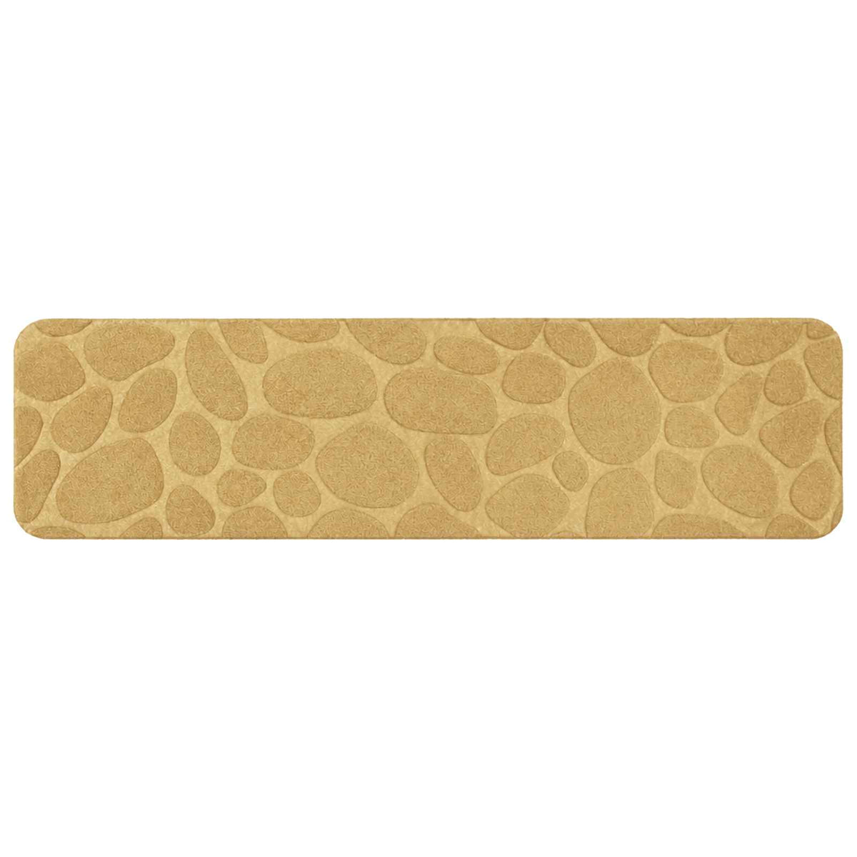 Porrasmatot 15 kpl 76 x 20 cm Beige Polyesteri Suorakaide