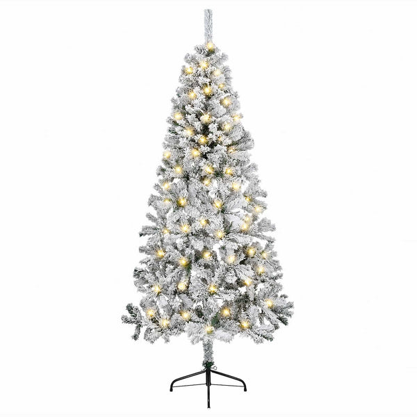 Salkomallinen tekoinen joulukuusi 150 cm 150 LEDiä