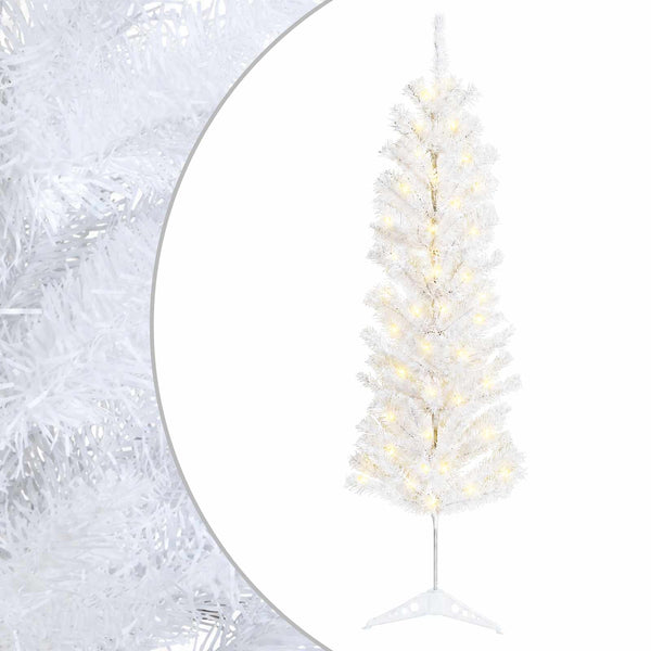 Tekopaksu joulupuu 120 cm 150 LEDiä Lämpimän Valkoinen