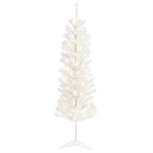 Tekopaksu joulupuu 120 cm 150 LEDiä Lämpimän Valkoinen