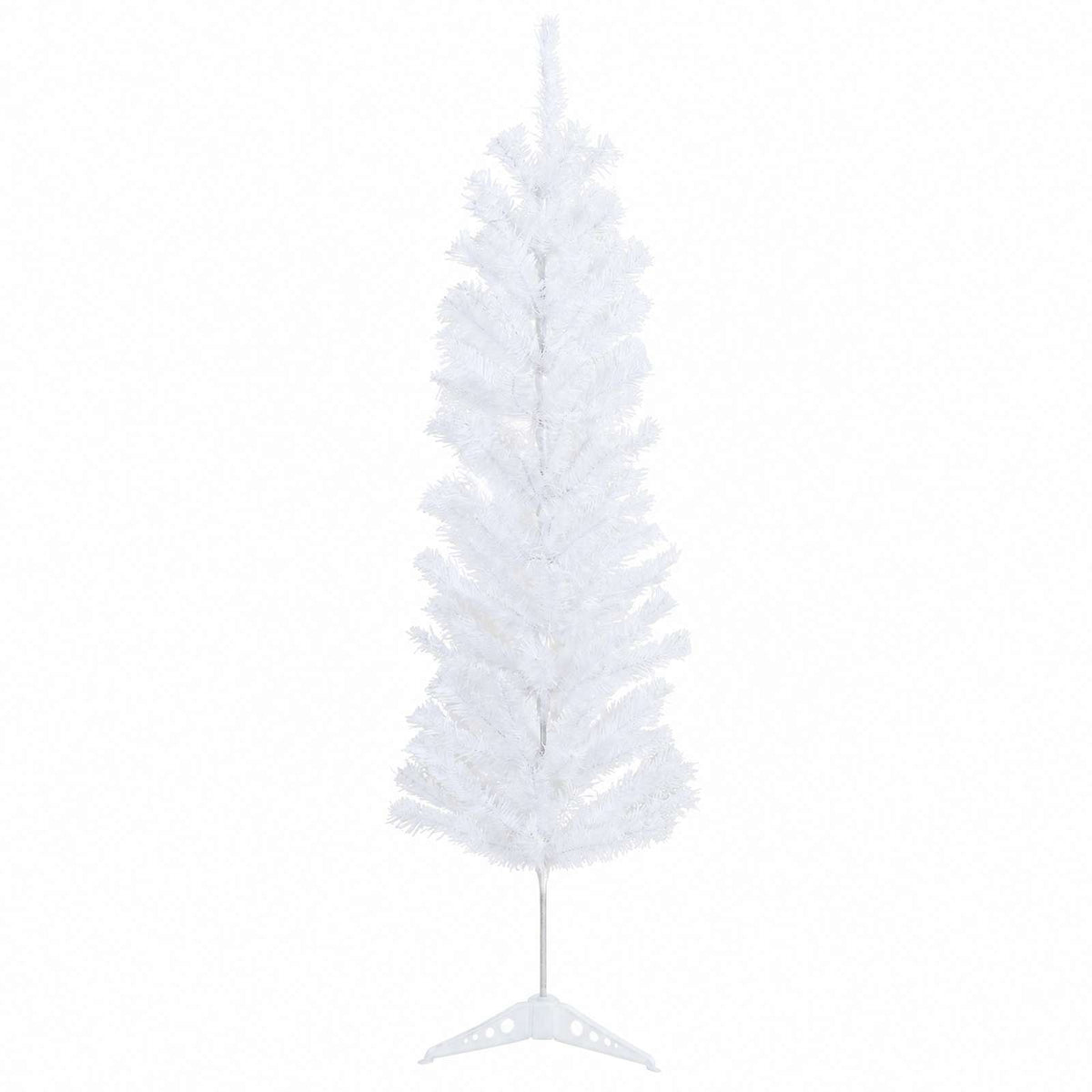 Kapea tekokuusi joulupalloilla 120 cm 150 LEDiä