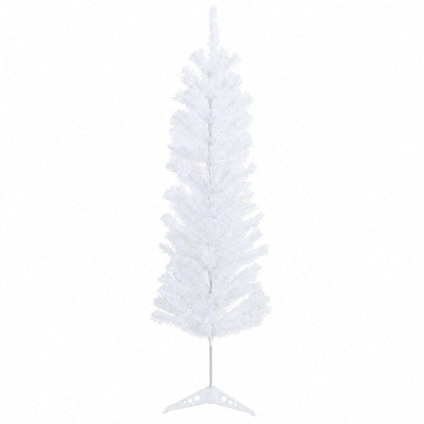 Kapea tekokuusi joulupalloilla 120 cm 150 LEDiä