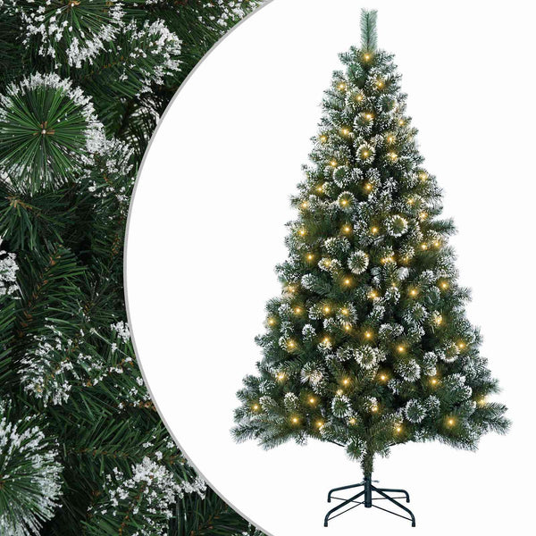 Tekojoulukuusi 120 cm 150 LEDiä Lämpimän Valkoinen