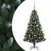 Muovinen joulukuusi koristeilla 120 cm 150 LEDiä