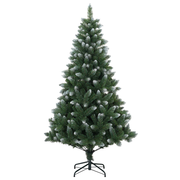 Muovinen joulukuusi koristeilla 120 cm 150 LEDiä