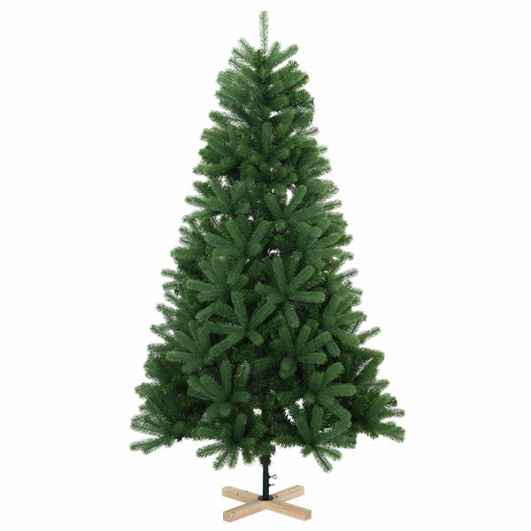 Tekokuusi joulupalloilla 150 cm 150 LEDiä Lämpimän Valkoinen