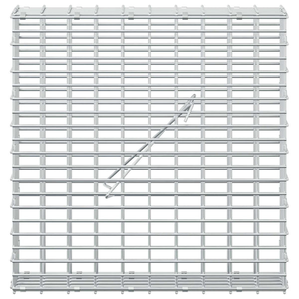 Gabion 3,5 mm langasta ja 5x2,5 cm verkosta 50x10x50 cm