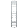 Gabion 3,5 mm langasta ja 5x2,5 cm verkosta 50x10x50 cm