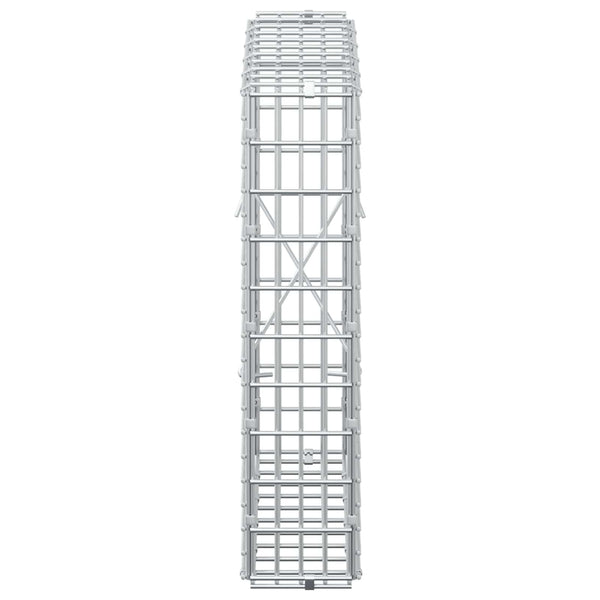 Gabion 3,5 mm langasta ja 5x2,5 cm verkosta 50x10x50 cm