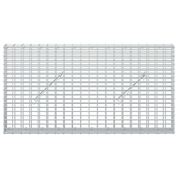 Gabion 3,5 mm langasta ja 5x2,5 cm verkosta 100x10x50 cm