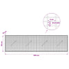 Gabion 3,5 mm langasta ja 5x2,5 cm verkosta 200x10x50 cm