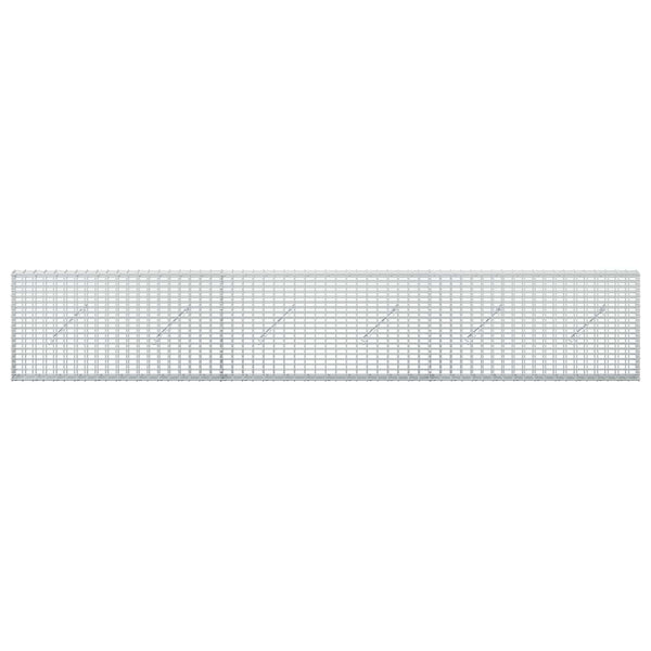 Gabion 3,5 mm langasta ja 5x2,5 cm verkosta 300x10x50 cm