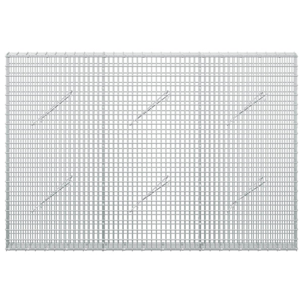 Gabion 3,5 mm langasta ja 5x2,5 cm verkosta 150x10x100 cm