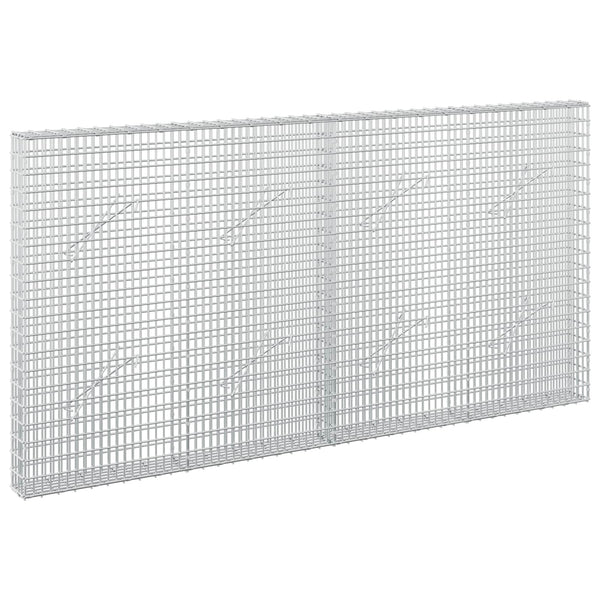 Gabion 3,5 mm langasta ja 5x2,5 cm verkosta 200x10x100 cm