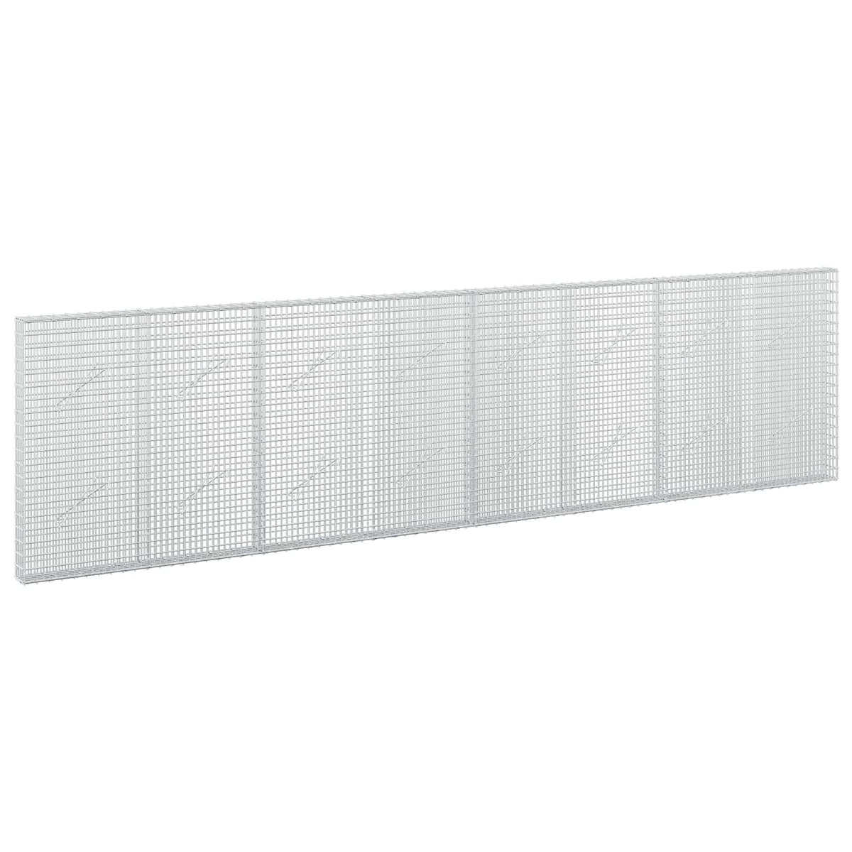 Gabion 3,5 mm langasta ja 5x2,5 cm verkosta 400x10x100 cm