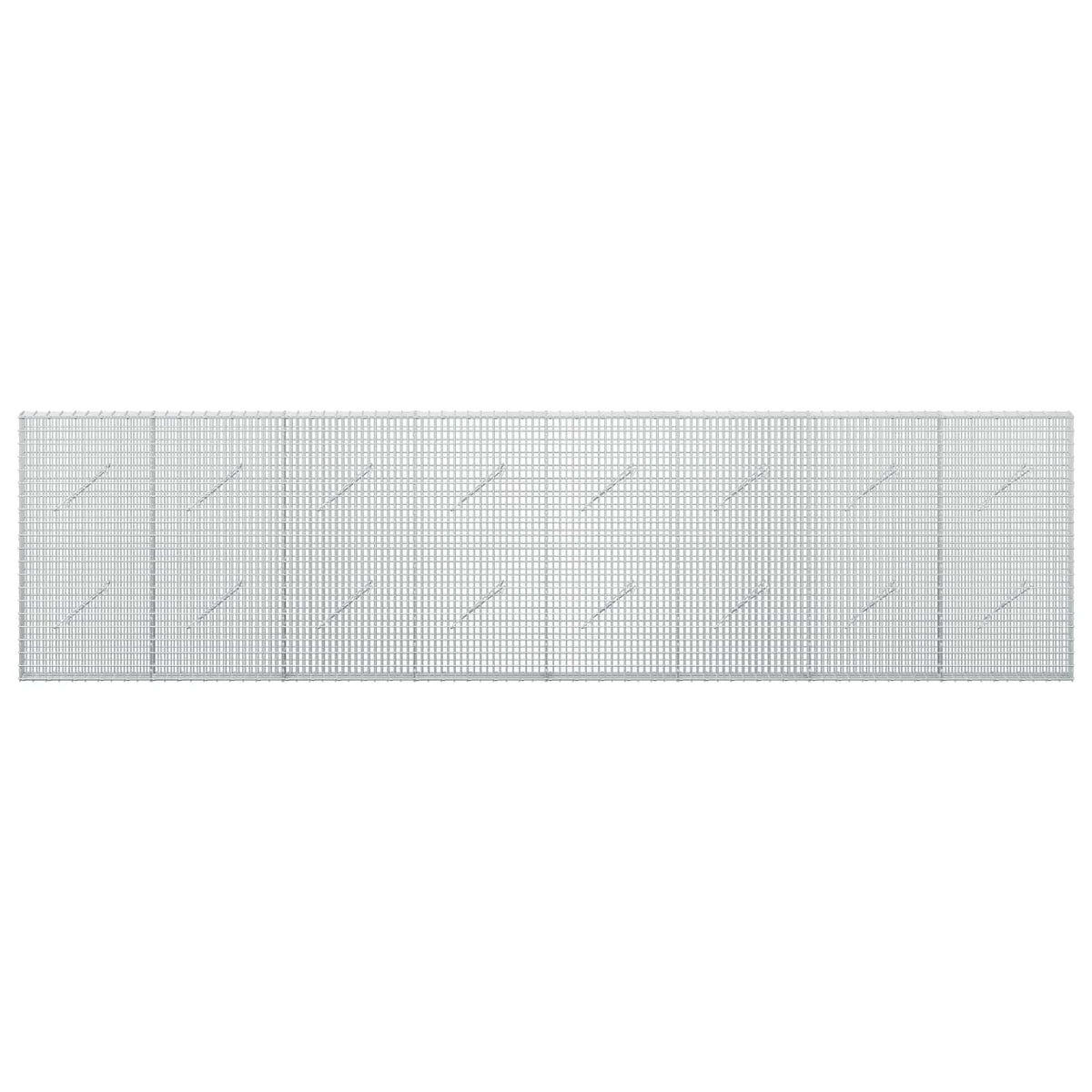 Gabion 3,5 mm langasta ja 5x2,5 cm verkosta 400x10x100 cm