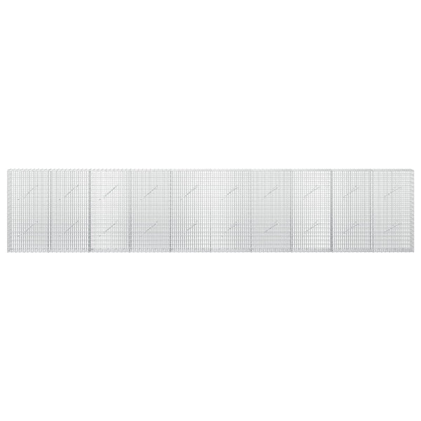 Gabion 3,5 mm langasta ja 5x2,5 cm verkosta 500x10x100 cm