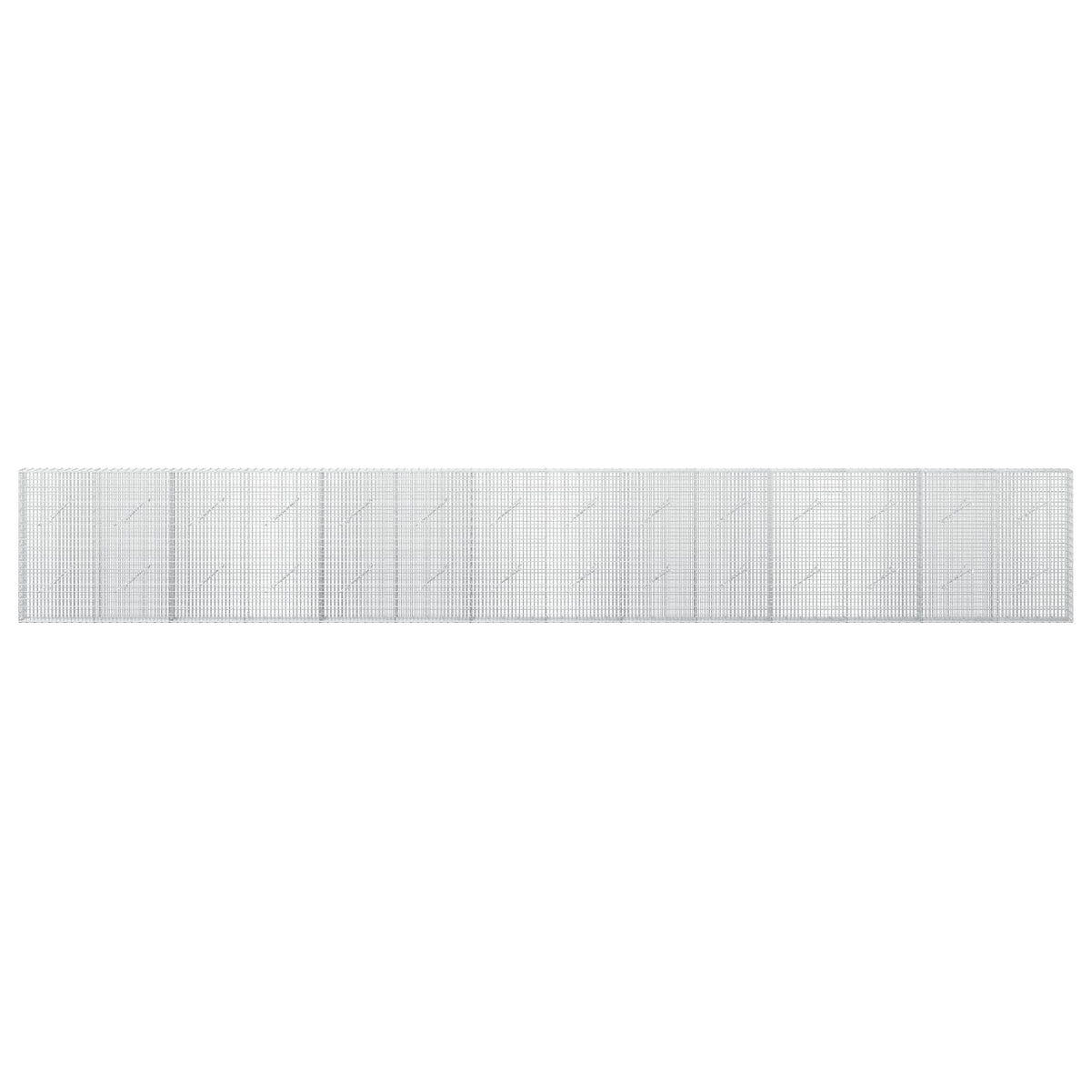 Gabion 3,5 mm langasta ja 5x2,5 cm verkosta 700x10x100 cm