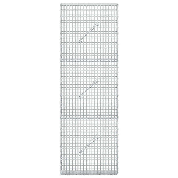 Gabion 3,5 mm langasta ja 5x2,5 cm verkosta 50x10x150 cm