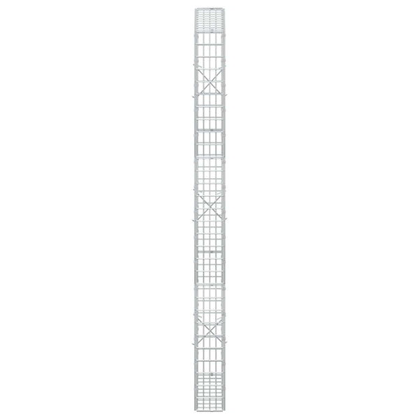 Gabion 3,5 mm langasta ja 5x2,5 cm verkosta 50x10x150 cm