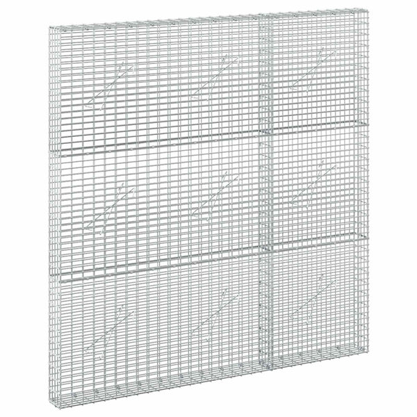 Gabion 3,5 mm langasta ja 5x2,5 cm verkosta 150x10x150 cm