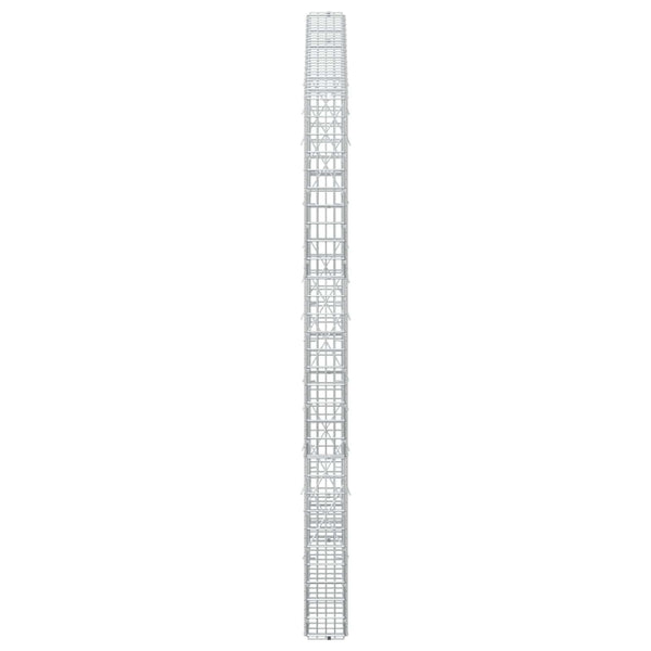 Gabion 3,5 mm langasta ja 5x2,5 cm verkosta 150x10x150 cm