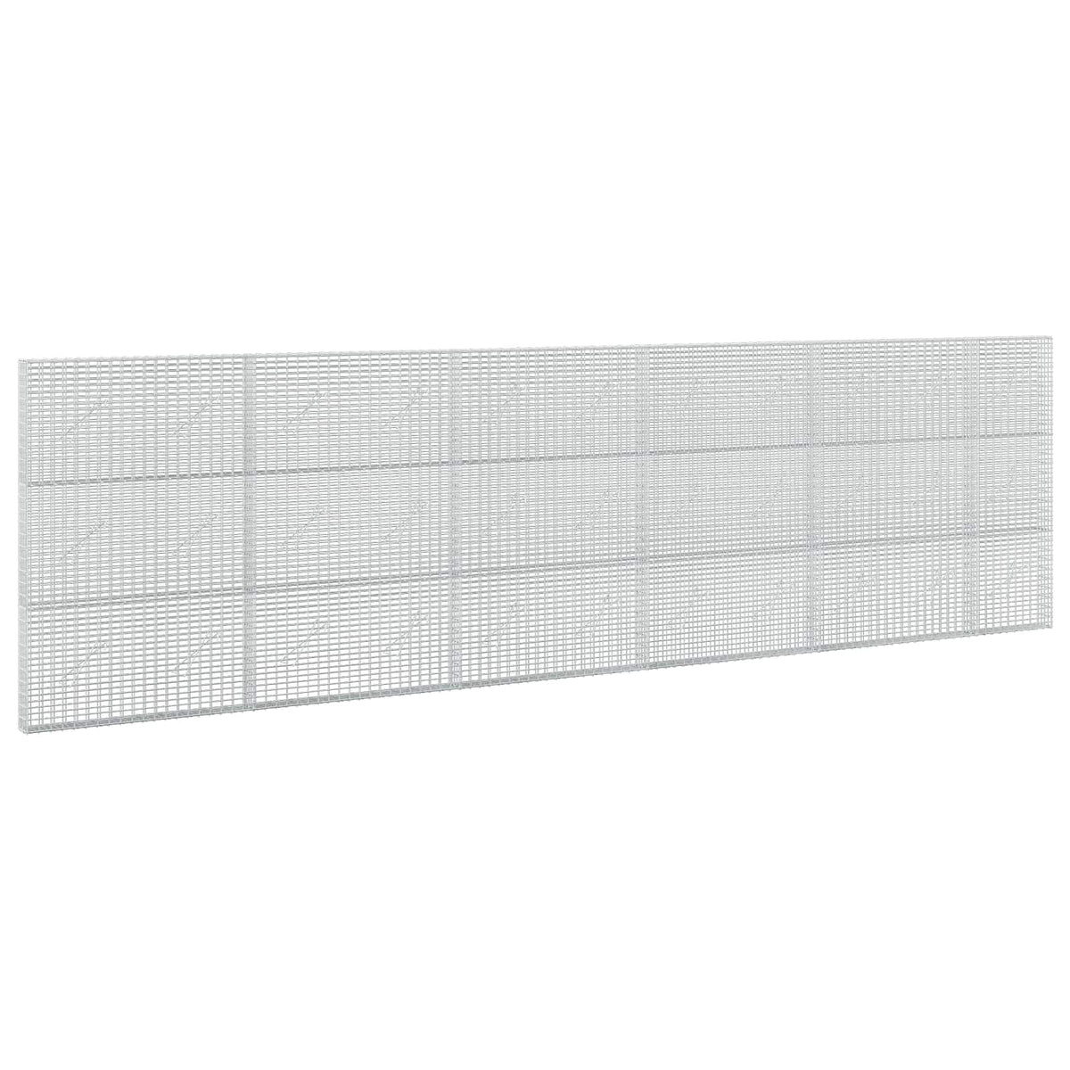 Gabion 3,5 mm langasta ja 5x2,5 cm verkosta 550x10x150 cm