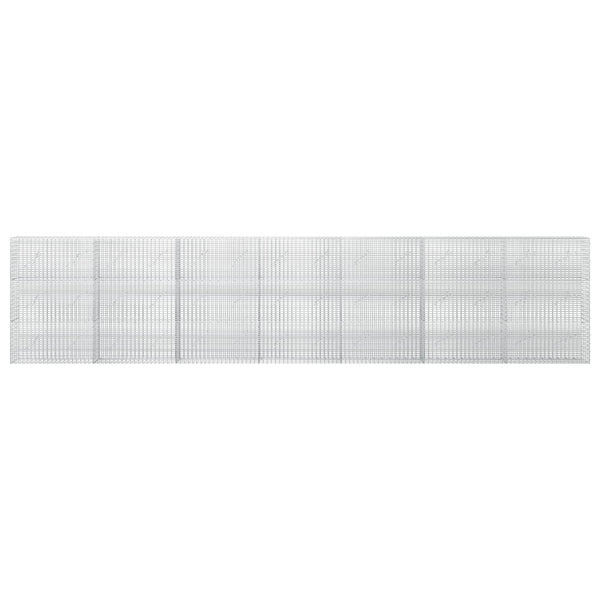Gabion 3,5 mm langasta ja 5x2,5 cm verkosta 700x10x150 cm
