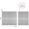 Gabion 3,5 mm langasta ja 5x2,5 cm verkosta 700x10x150 cm