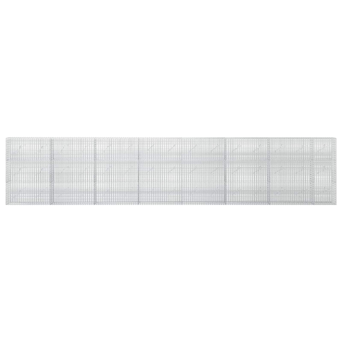 Gabion 3,5 mm langasta ja 5x2,5 cm verkosta 750x10x150 cm
