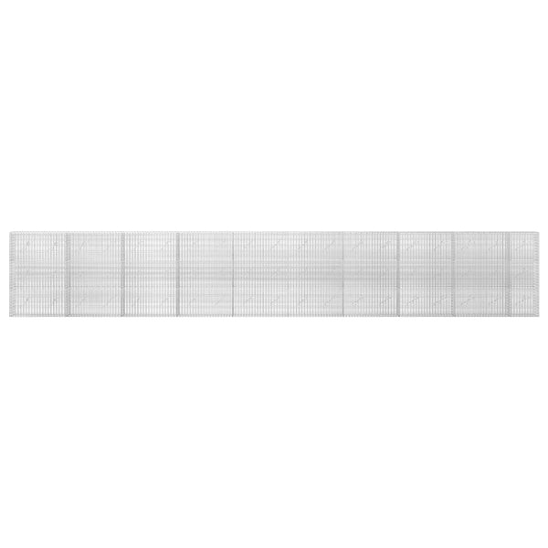 Gabion 3,5 mm langasta ja 5x2,5 cm verkosta 950x10x150 cm