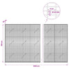 Gabion 3,5 mm langasta ja 5x2,5 cm verkosta 1050x10x150 cm