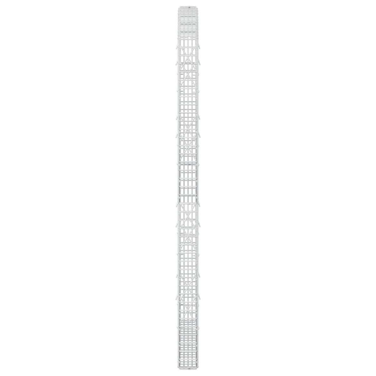 Gabion 3,5 mm langasta ja 5x2,5 cm verkosta 100x10x200 cm