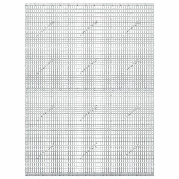 Gabion 3,5 mm langasta ja 5x2,5 cm verkosta 150x10x200 cm