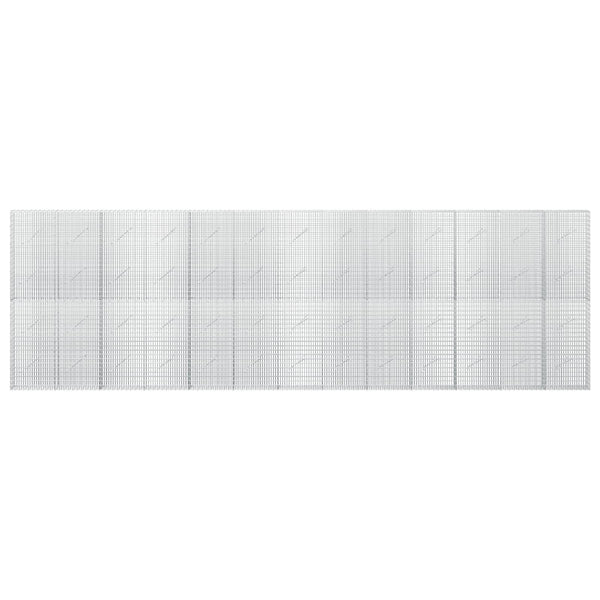 Gabion 3,5 mm langasta ja 5x2,5 cm verkosta 650x10x200 cm