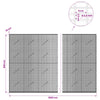 Gabion 3,5 mm langasta ja 5x2,5 cm verkosta 1050x10x200 cm