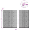 Gabion 3,5 mm langasta ja 5x2,5 cm verkosta 1150x10x200 cm