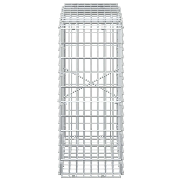 Gabion 3,5 mm langasta ja 5x2,5 cm verkosta 50x20x50 cm
