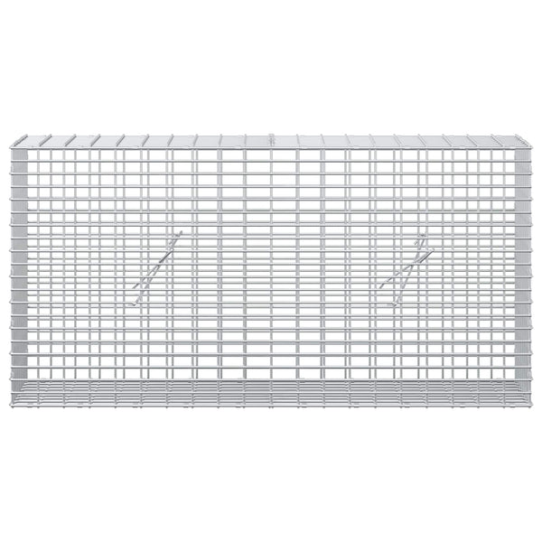 Gabion 3,5 mm langasta ja 5x2,5 cm verkosta 100x20x50 cm