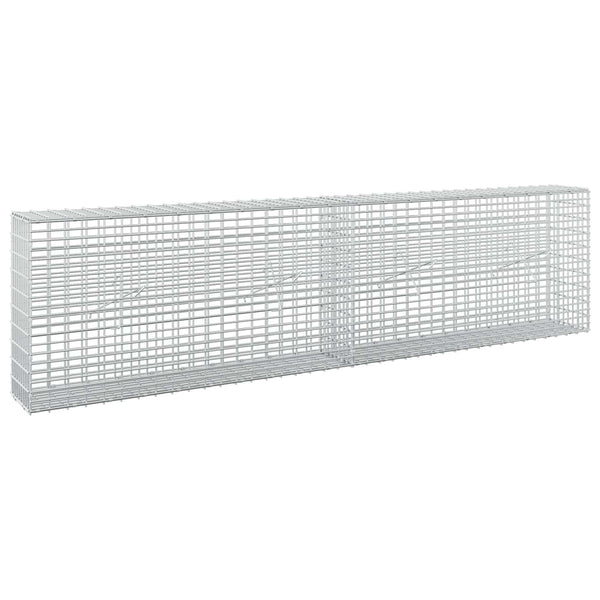 Gabion 3,5 mm langasta ja 5x2,5 cm verkosta 200x20x50 cm