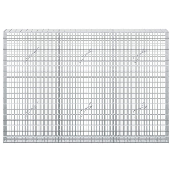 Gabion 3,5 mm langasta ja 5x2,5 cm verkosta 150x20x100 cm