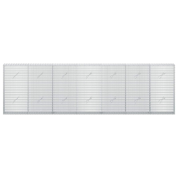 Gabion 3,5 mm langasta ja 5x2,5 cm verkosta 350x20x100 cm
