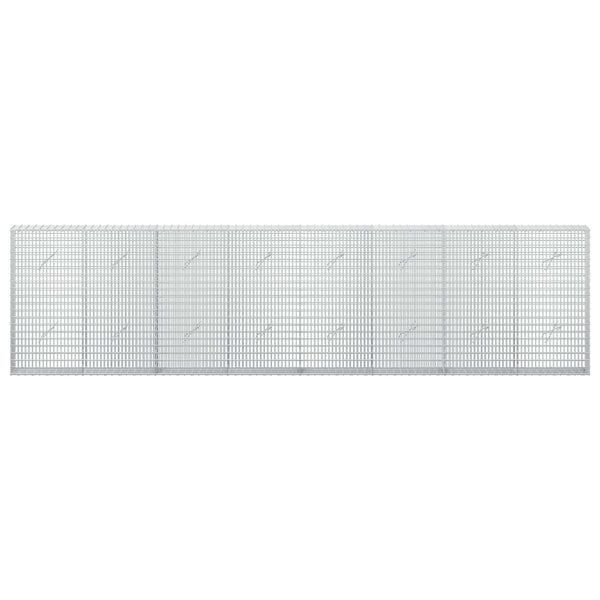 Gabion 3,5 mm langasta ja 5x2,5 cm verkosta 400x20x100 cm
