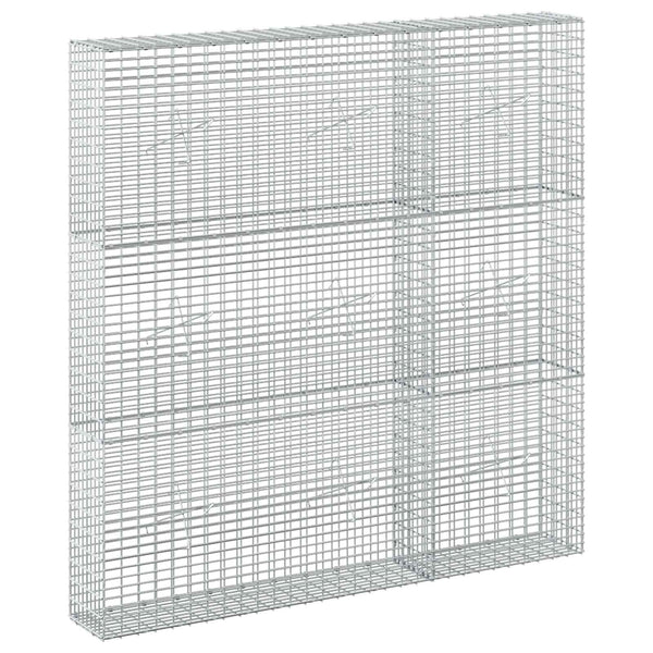 Gabion 3,5 mm langasta ja 5x2,5 cm verkosta 150x20x150 cm