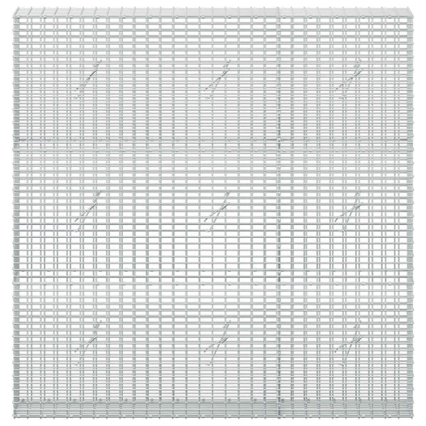 Gabion 3,5 mm langasta ja 5x2,5 cm verkosta 150x20x150 cm