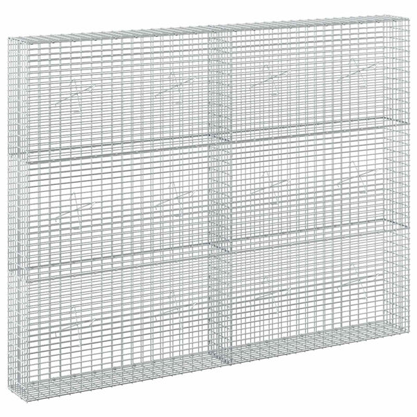 Gabion 3,5 mm langasta ja 5x2,5 cm verkosta 200x20x150 cm