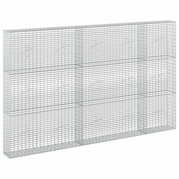 Gabion 3,5 mm langasta ja 5x2,5 cm verkosta 250x20x150 cm