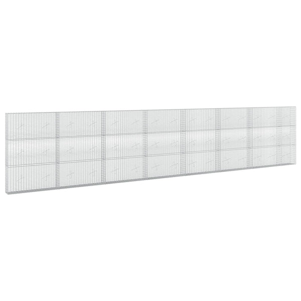 Gabion 3,5 mm langasta ja 5x2,5 cm verkosta 750x20x150 cm